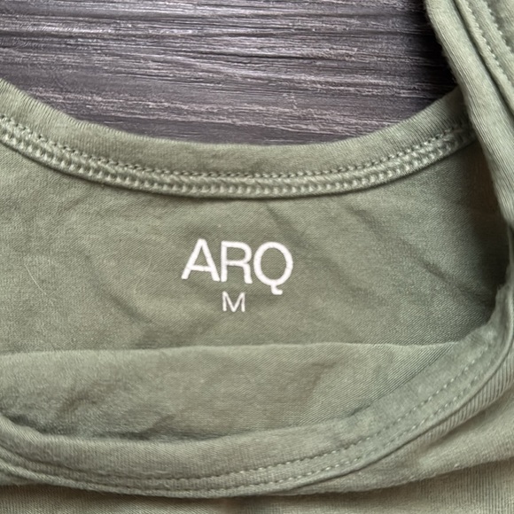 ARQ wide strap bra, set of 2, size M - Yellow Calico & Celadon - Picture 3 of 4